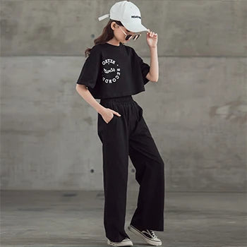 Girls Clothing 2Pcs Set Tops Pants
