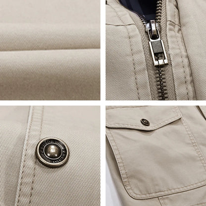 Casual Windproof Outdoor Multi-Pocket Jacket