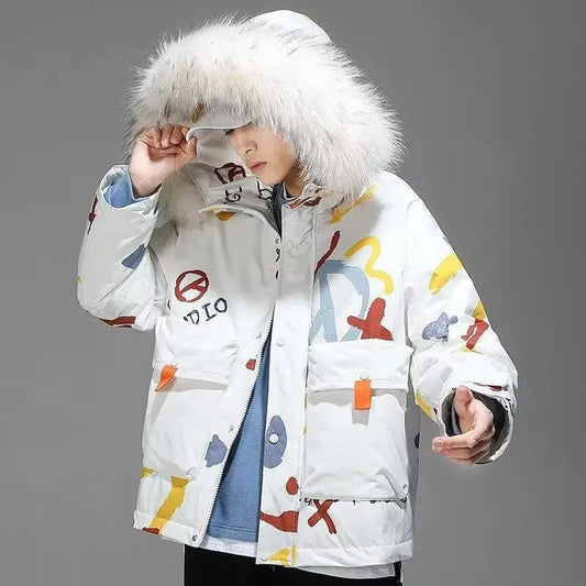 Unisex Outerwear Down Jacket