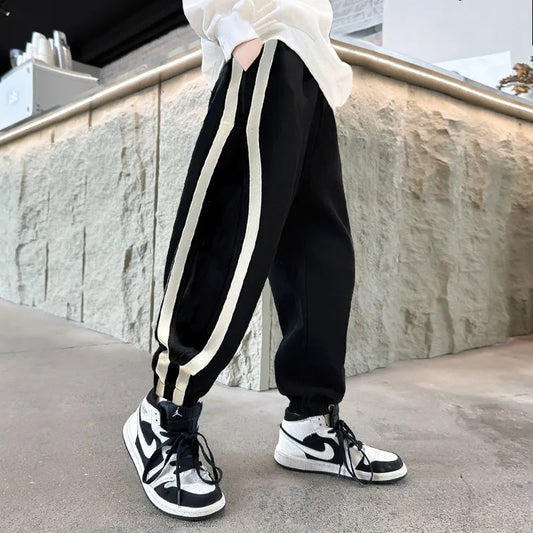 Teen Boys’ Spring Autumn School Trousers