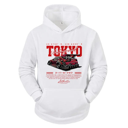 Tokyo Pattern Harajuku Streetwear Hoodie
