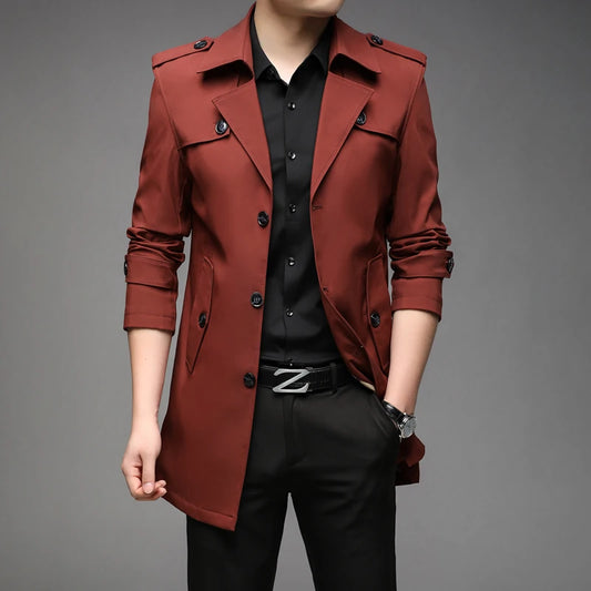 Spring Casual Windbreaker Outerwear Jacket