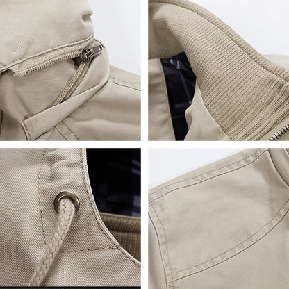 Casual Windproof Outdoor Multi-Pocket Jacket