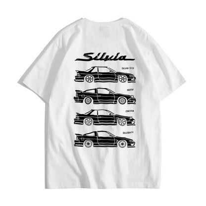 Silvia S13 Drift Racing Graphic T-shirt