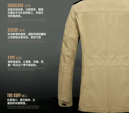 Men’s Cotton Trench Coat