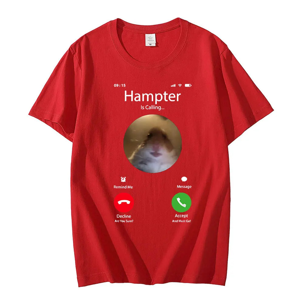 Dank Meme Hampter Oversized Streetwear Tee