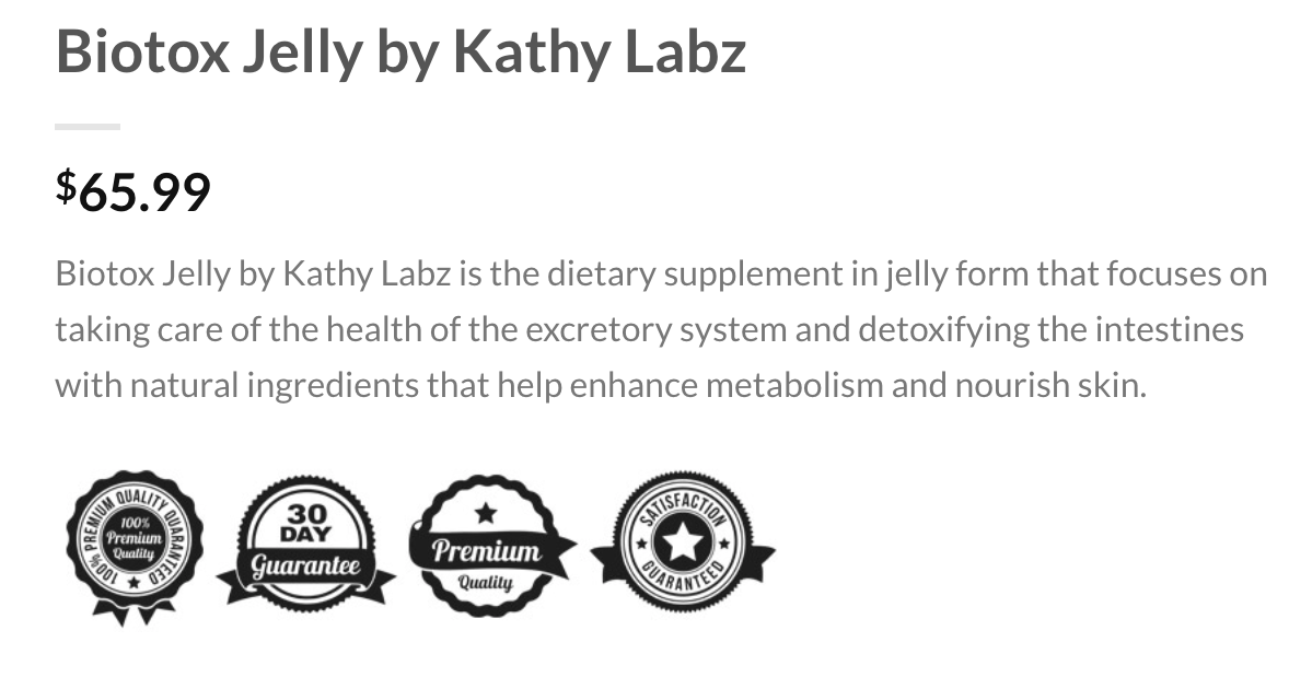 Biotox Jelly
