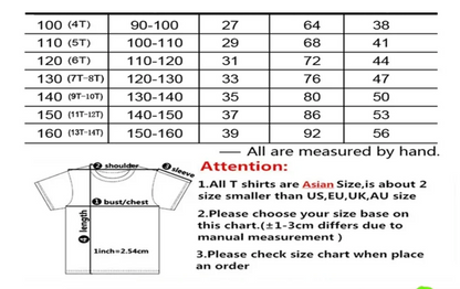 Girls' Short Sleeves Printed T-Shirts