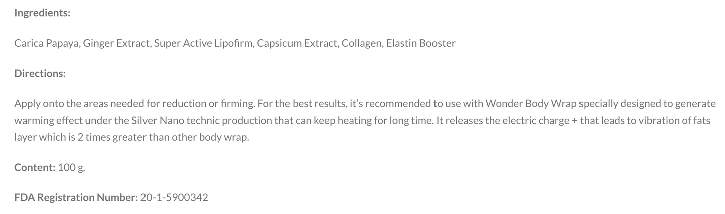 V2 Revolution Stretch Mark & Cellulite Solution