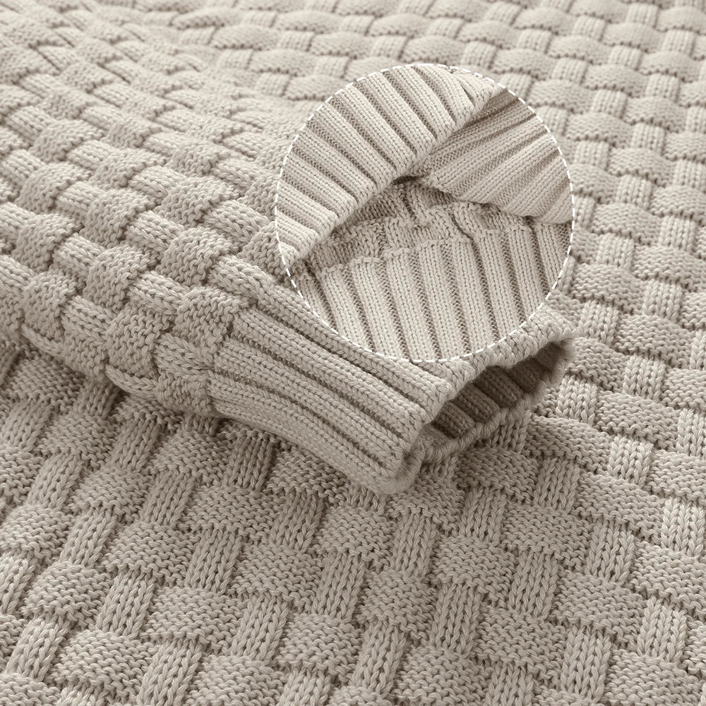 Sweater Winter Knitted Crew Neck Warm
