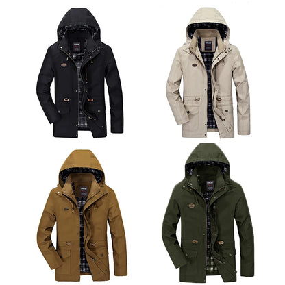 Casual Windproof Outdoor Multi-Pocket Jacket