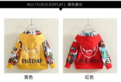 PhiDaf Hooded Windbreaker