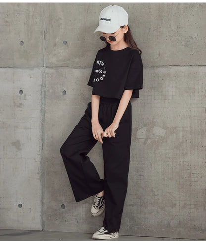 Girls Clothing 2Pcs Set Tops Pants