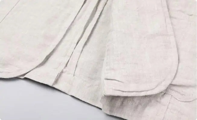 Fashion Coat Linen Blaze