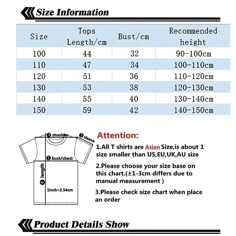Kids Fashion O-Neck Short Sleeve Top