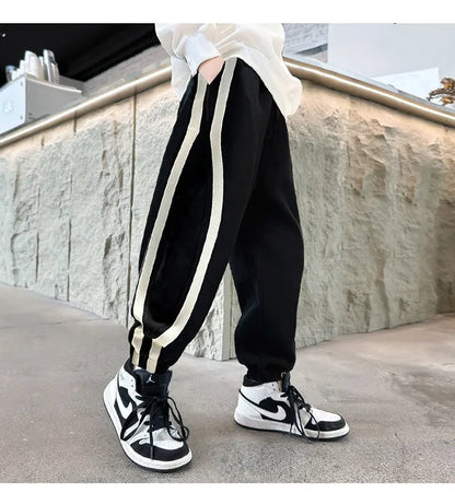 Teen Boys’ Spring Autumn School Trousers