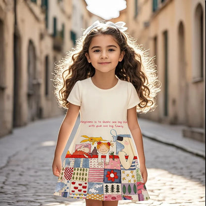 Fashion Dress Cartoon 3D Print