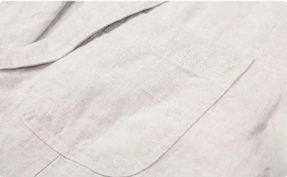 Fashion Coat Linen Blaze