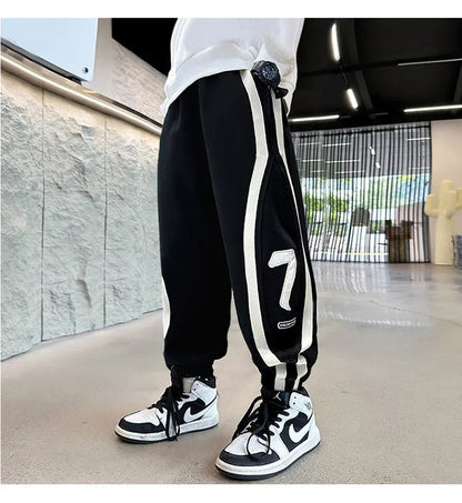Teen Boys’ Spring Autumn School Trousers