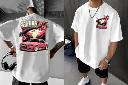 Sakura Motorsport Back Print Drift T-Shirt