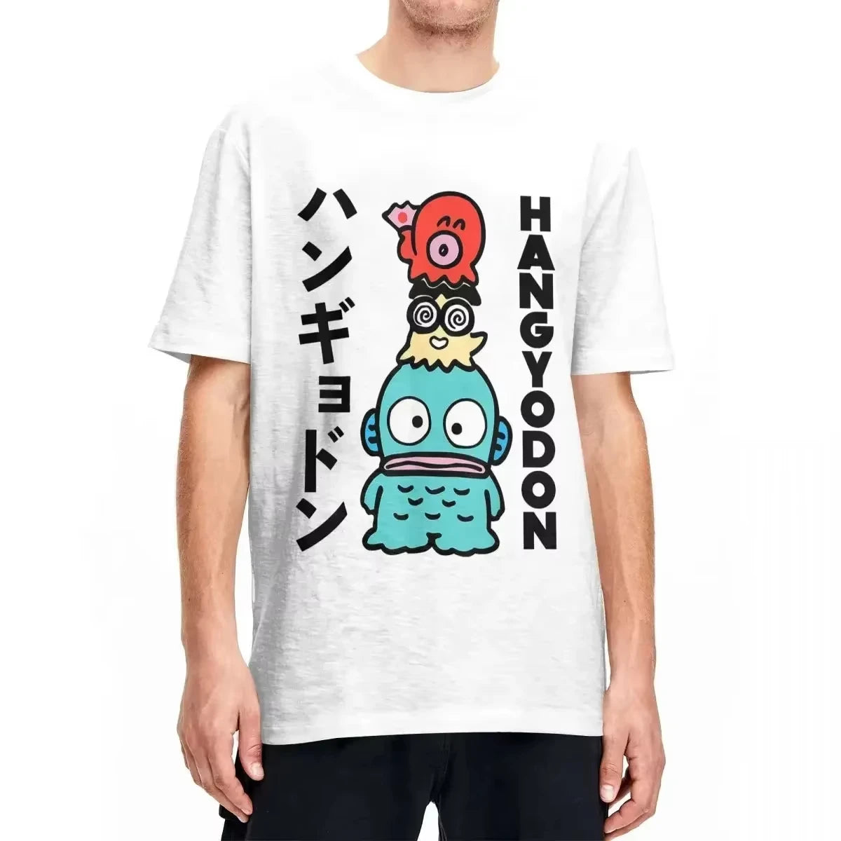 Japanese Hangyodon Y2K Summer Graphic Tee