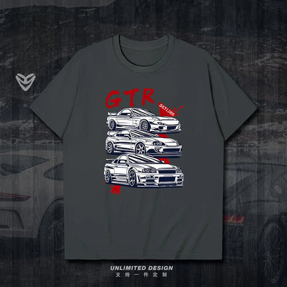 Skyline GTR Graphic Print Car Shirt