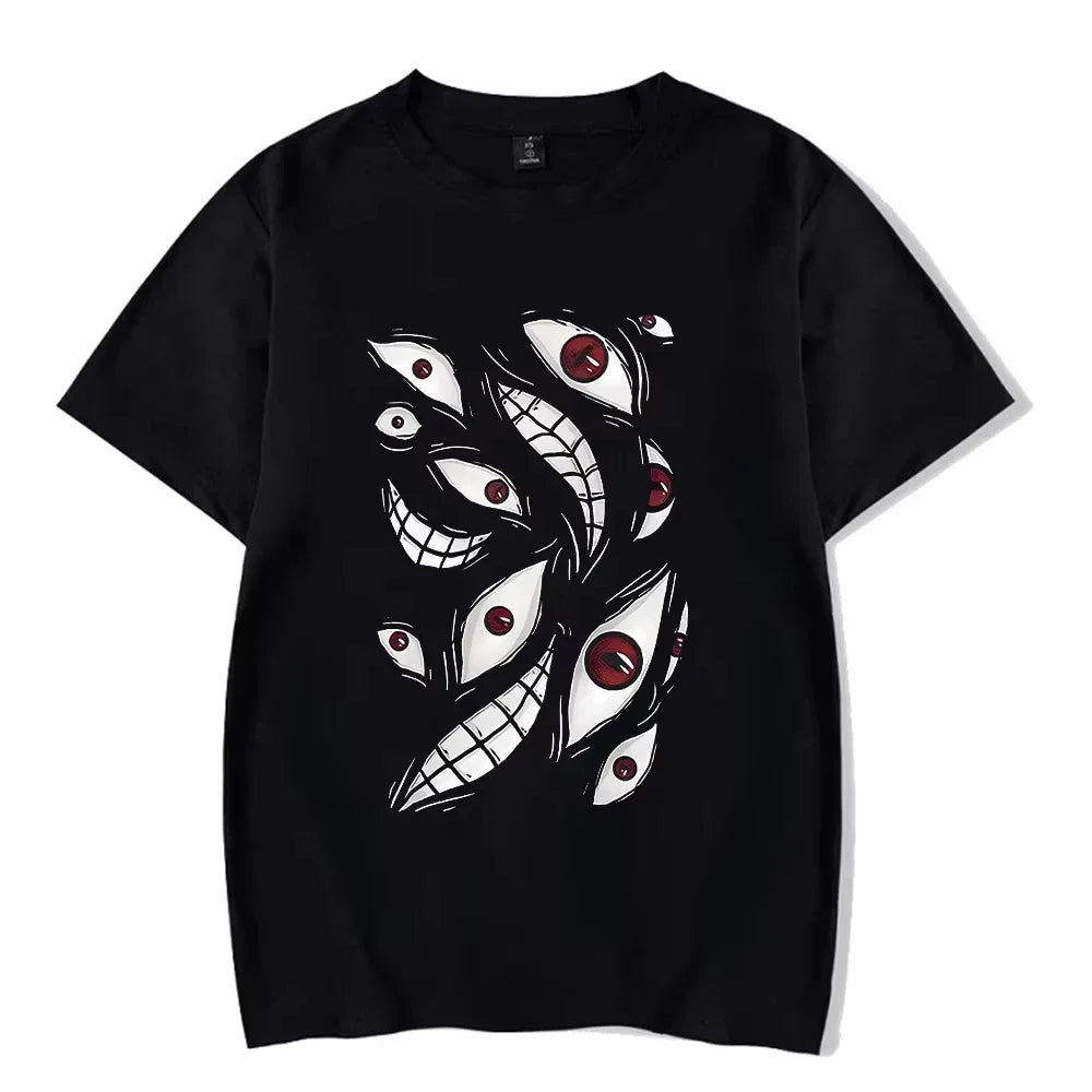 Vintage Washed Hip Hop Anime Tee