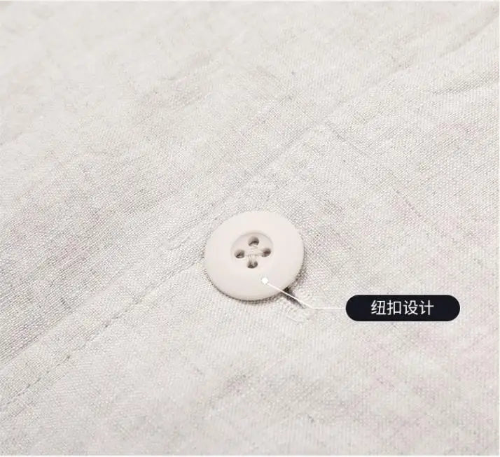 Fashion Coat Linen Blaze