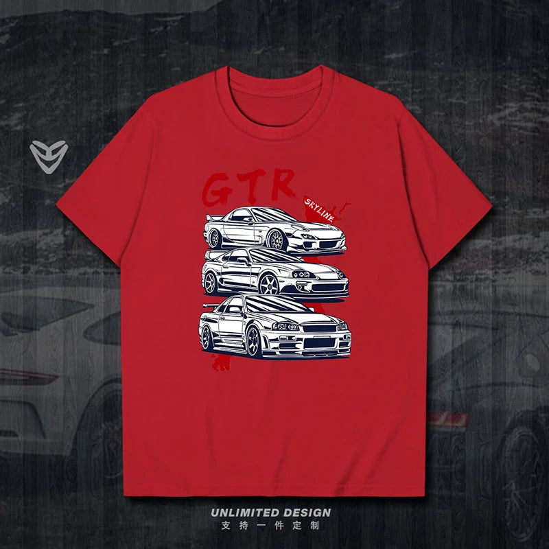 Skyline GTR Graphic Print Car Shirt