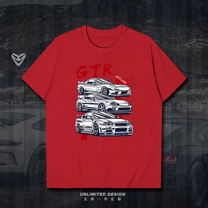 Skyline GTR Graphic Print Car Shirt