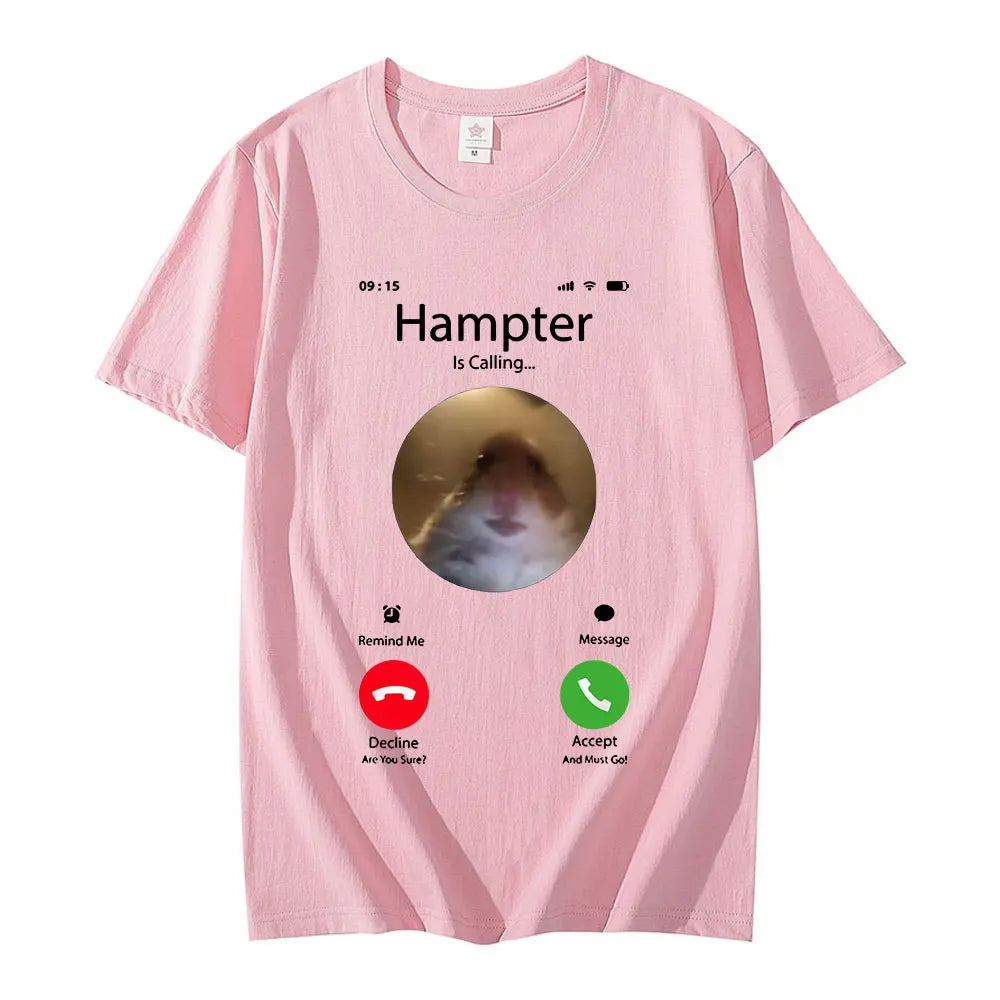 Dank Meme Hampter Oversized Streetwear Tee