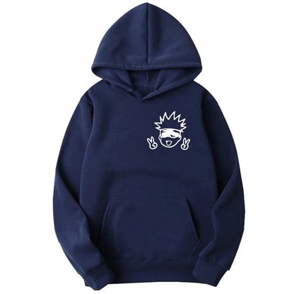Gojo Satoru Hoodie Kawaii Anime Sweatshirt