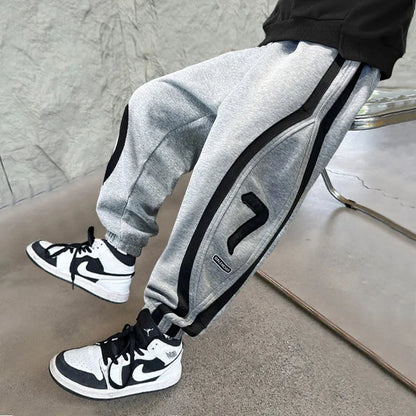Teen Boys’ Spring Autumn School Trousers