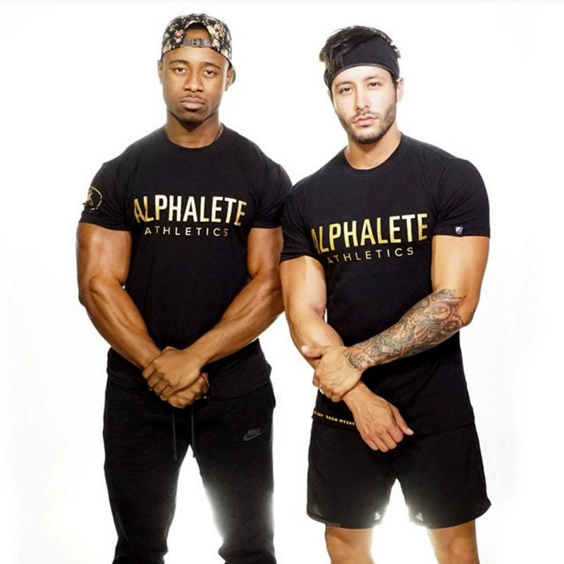Muscle Running Exercise Short Sleeve T-Shirt