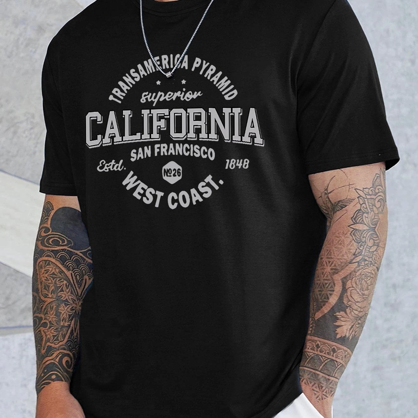 CALIFORNIA SF Print T-Shirts