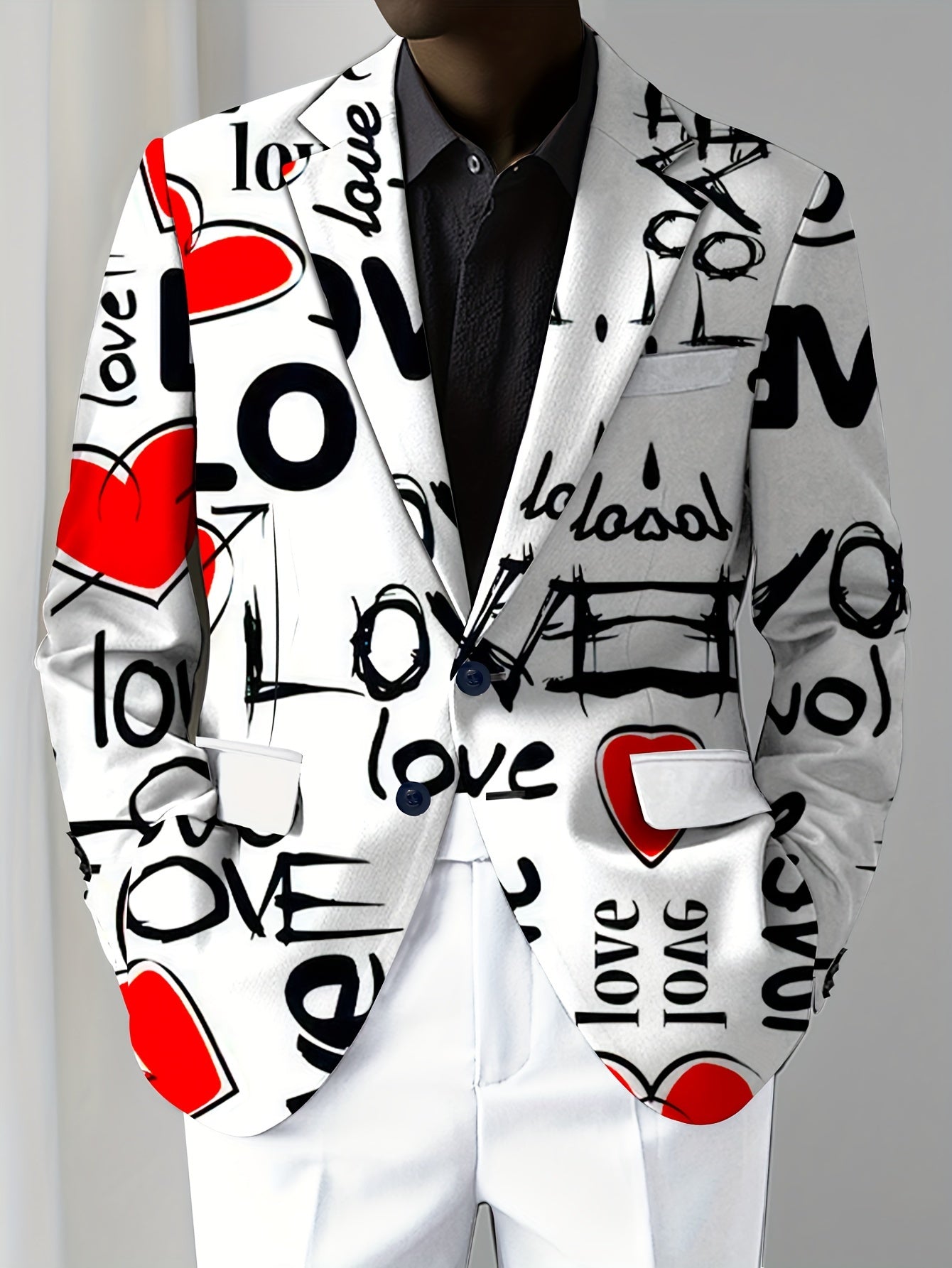 Stylish Fashion Blazer Love
