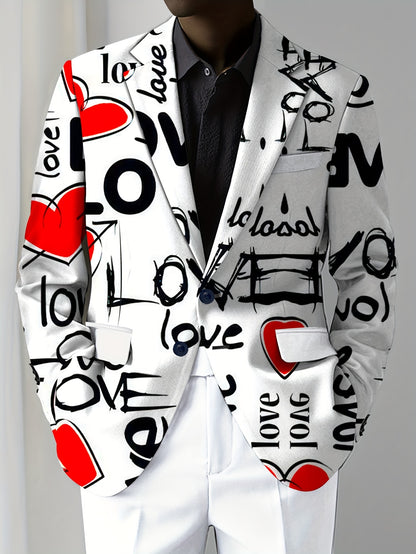 Stylish Fashion Blazer Love