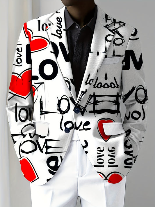Stylish Fashion Blazer Love