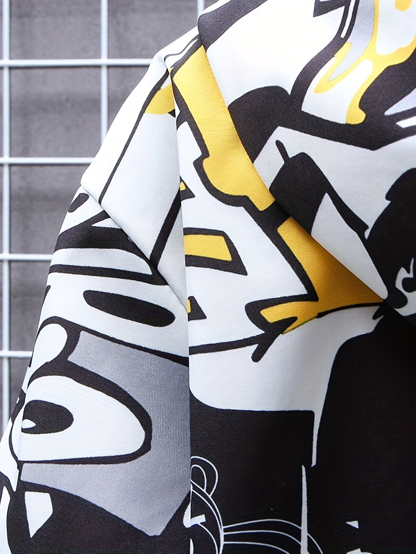 Eco Friendly Graffiti Windbreaker Jackets