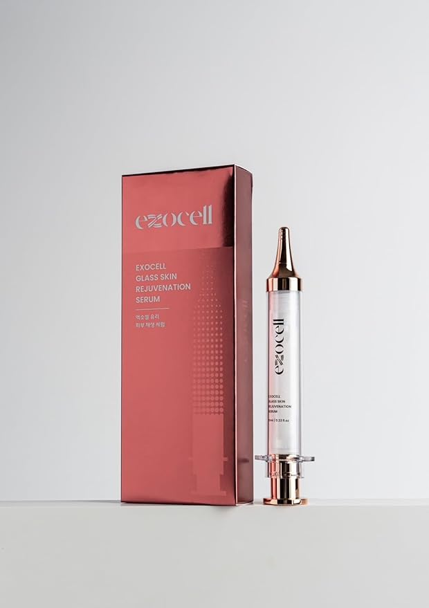 EXOCELL Glass Skin Rejuvenation Stem Cell Serum for Radiant, Youthful Glow 10 ml (0.33 fl oz)