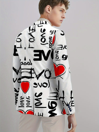 Stylish Fashion Blazer Love