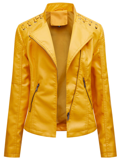 Fashion PU Leather Jacket