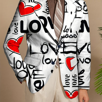 Stylish Fashion Blazer Love