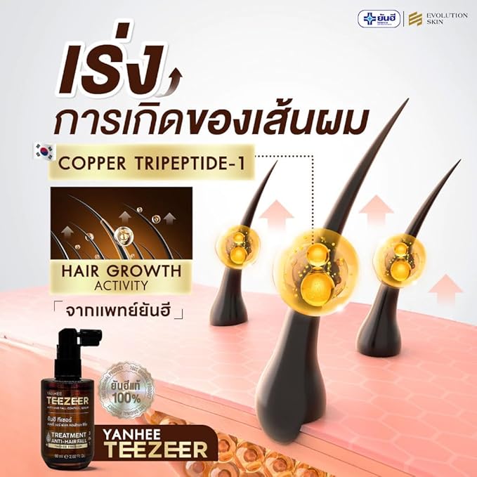 Yanhee Teezeer Anti Hair Fall Nourishes Hair Roots Control Serum 60 ml