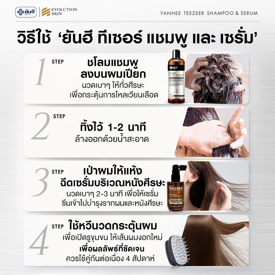 Yanhee Teezeer Shampoo 200 ml